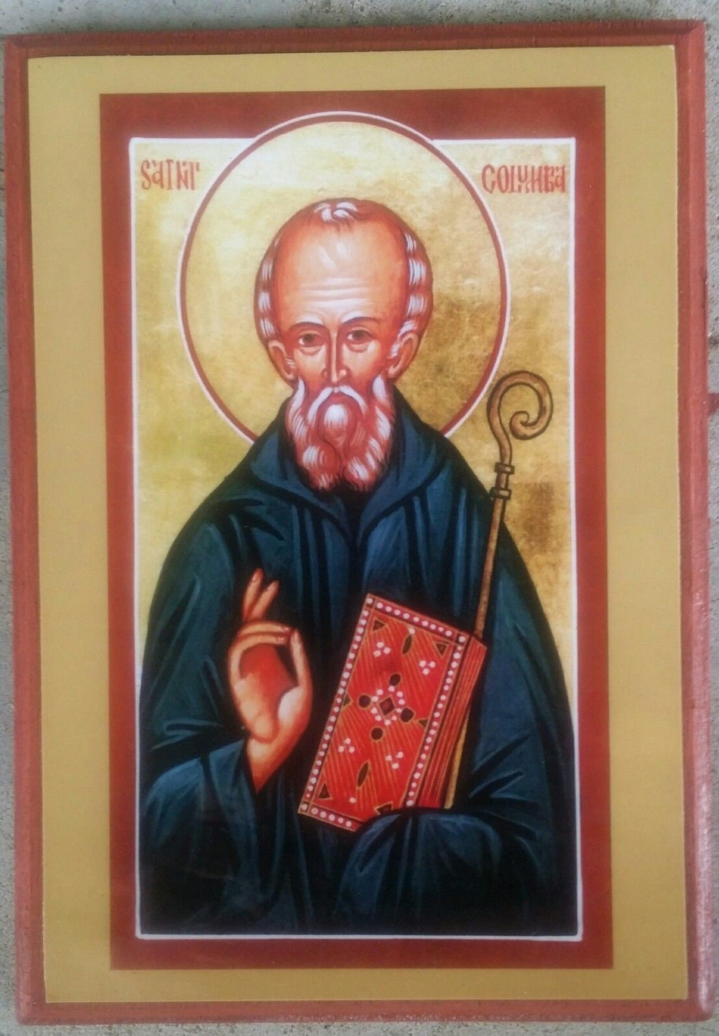 ICON of St. Columba of Iona
