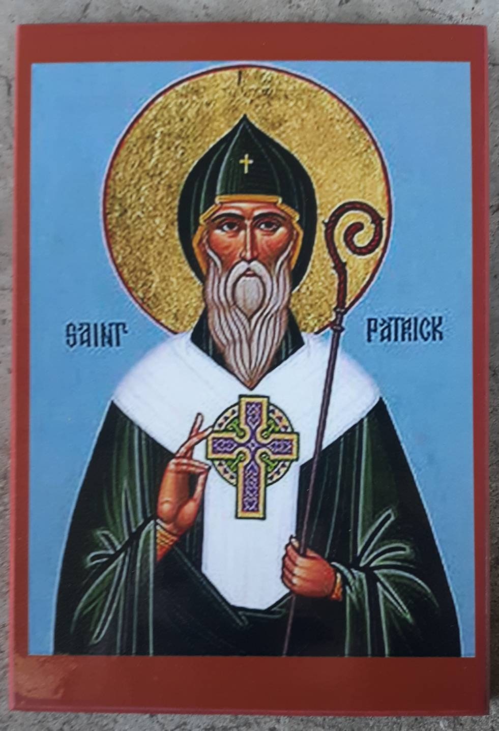ORTHODOX ICON of St. PATRICK
