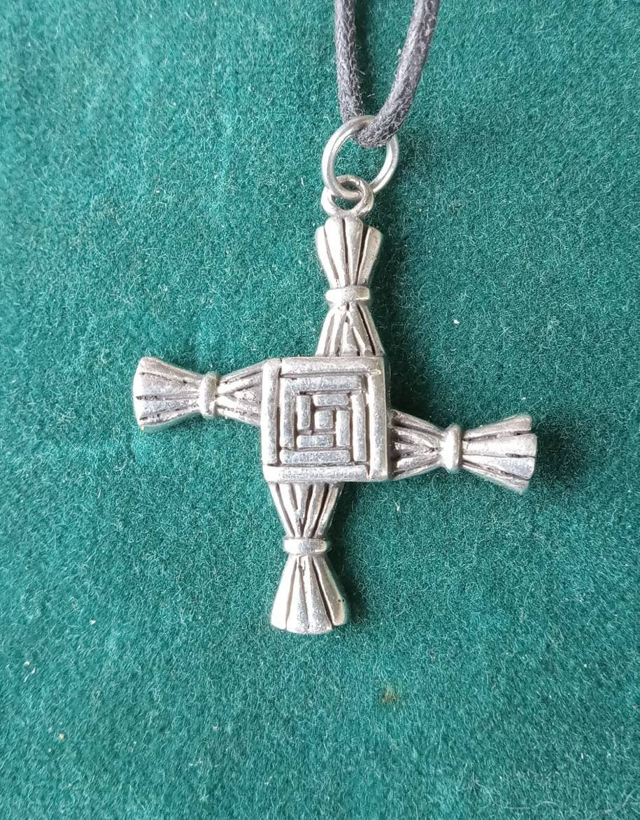 St. Brigid Celtic Cross Necklace