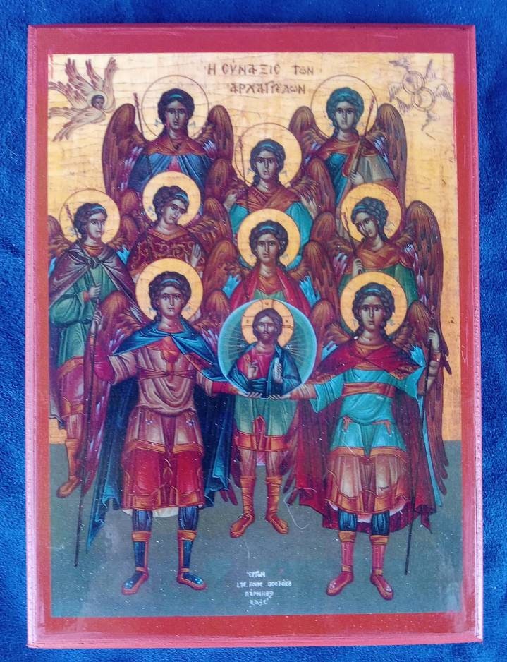 ORTHODOX ICON of the ARCANGELS