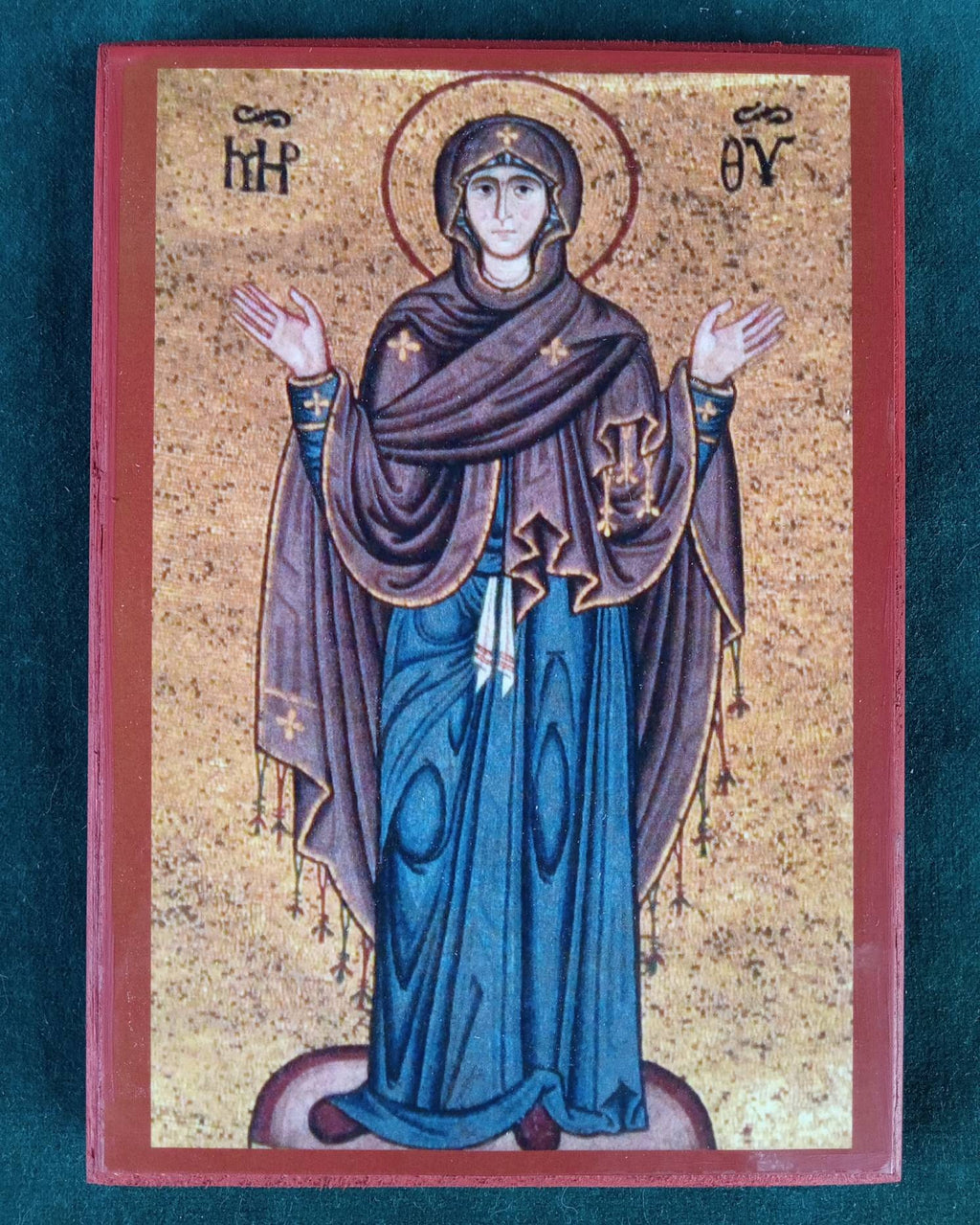 ORTHODOX ICON of Most Holy Theotokos from Hagia Sophia