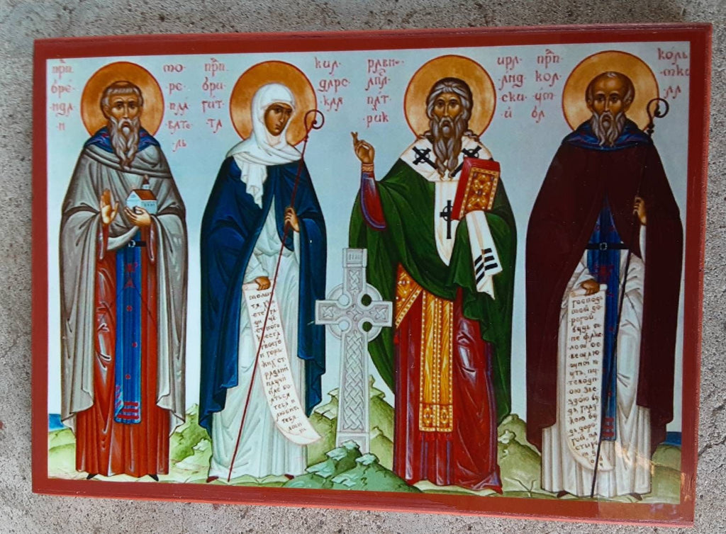 ICON St's Brendan Brigid Patrick Columba