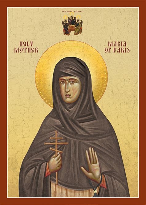 ICON of St. MARIA of PARIS
