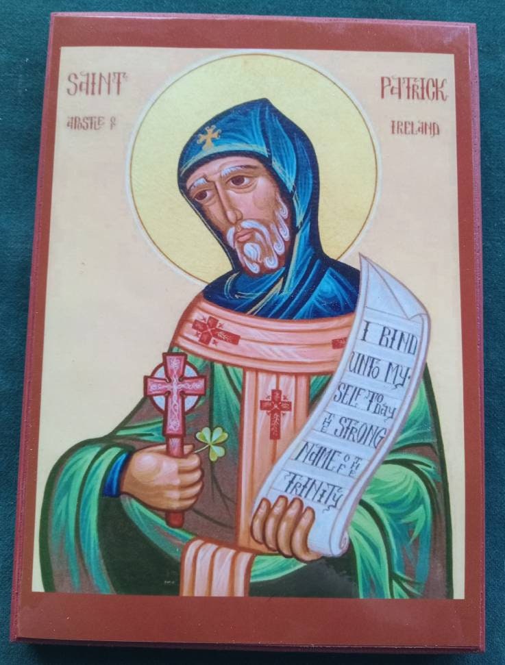 ORTHODOX ICON of St. PATRICK